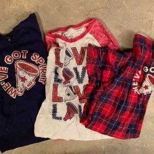 3pc Justice outfit. Hoodie, long sleeve tee & pant